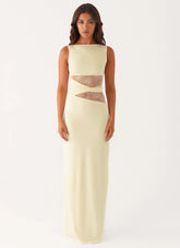 Karma Maxi Dress - Yellow